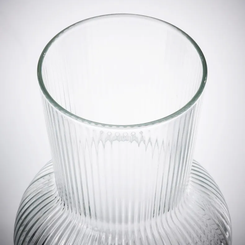 IKEA PÅDRAG ПОДРАГ, ваза, прозрачное стекло, 17 см 104.709.91 фото №3