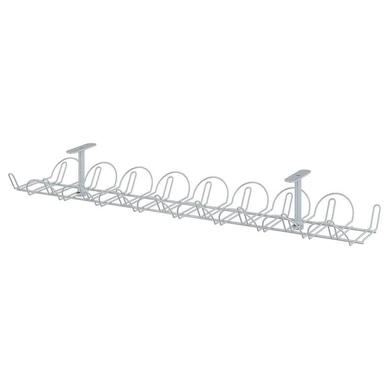 IKEA SIGNUM СІГНУМ, канал для кабелю горизонтальний, сріблястий, 70 см 302.002.53 фото №1