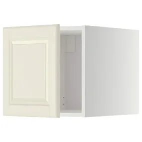 IKEA METOD МЕТОД, верхня шафа, білий / БУДБІН кремово-білий, 40x40 см 294.692.14 фото