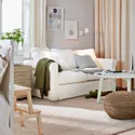 IKEA GRÖNLID ГРЕНЛІД, 2-місний диван, ІНСЕРОС білий 994.071.52 фото thumb №3