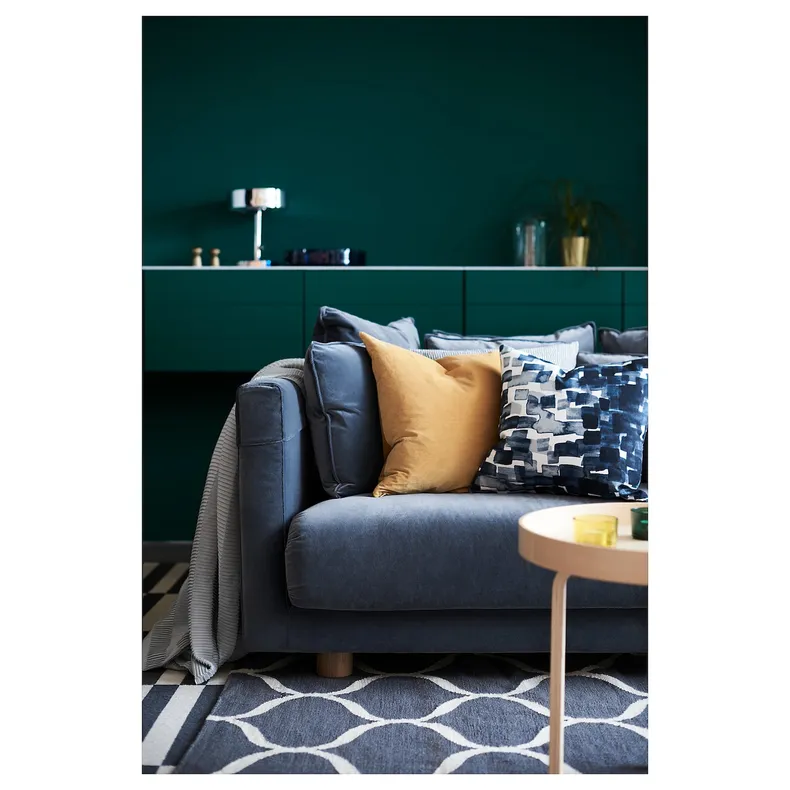 IKEA SANELA САНЕЛА, чохол на подушку, золотаво-коричневий, 50x50 см 803.701.63 фото №4