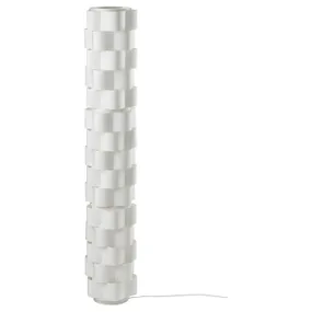 IKEA LÅGTRYCK ЛОГТРЮКК, светильник напольный, белый, 138 см 305.012.65 фото