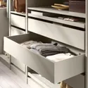 IKEA KOMPLEMENT КОМПЛЕМЕНТ, шухляда, бежевий, 100x58 см 505.090.72 фото thumb №2