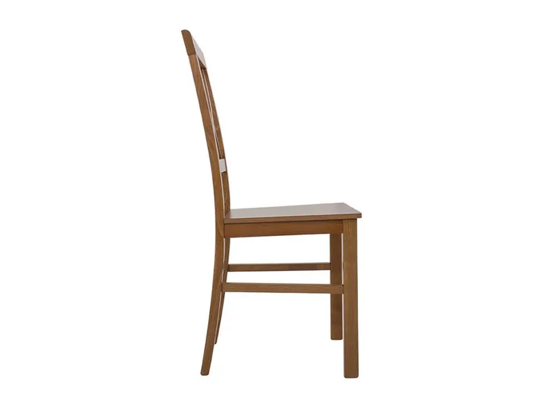 BRW Алла 4 дерев'яний стілець коричневий, дубовий штирлінг TXK_ALLA_4-TX100-1-TK0 фото №3