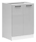 BRW Junona Line базовый шкаф для кухни 60 см светло-серый глянец, светло-серый глянец D2D/60/82_BBL-BI/JSZP фото thumb №2