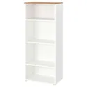 IKEA SKRUVBY СКРУВБЮ, книжкова шафа, білий, 60x140 см 405.035.46 фото thumb №1