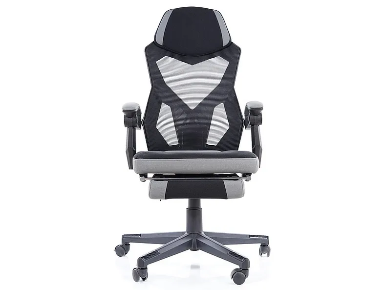 Поворотний стілець SIGNAL Q-939, сірий / чорний фото №2