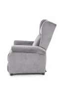 Крісло з масажною функцією HALMAR AGUSTIN M сірий фото thumb №5