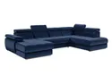 BRW Lizbona III Maxi розкладний кутовий диван з ящиками для зберігання велюровий синій, Моноліт 77 NA-LIZBONA_III_MAXI-L-G1_B84699 фото thumb №2