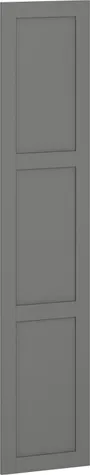 Модульная гардеробная система HALMAR FLEX - фасад f2 50 см темно-серый фото