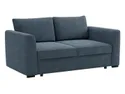 BRW Трехместный диван-кровать Rania велюровый синий, Шепот 12 SO3-RANIA-G1_BB73AB фото thumb №3