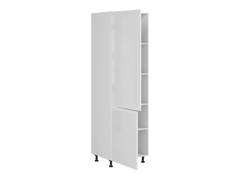 BRW Кухонный цокольный шкаф Sole высотой 60 см левый белый глянец, альпийский белый/глянцевый белый FH_D_60/207_L/L-BAL/BIP фото №3