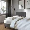 IKEA BORGÅSEN БОРГОСЕН, 3-местный диван-кровать, с шезлонгом темно-серого цвета 805.724.58 фото thumb №3