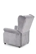 Кресло HALMAR AGUSTIN серый фото thumb №3