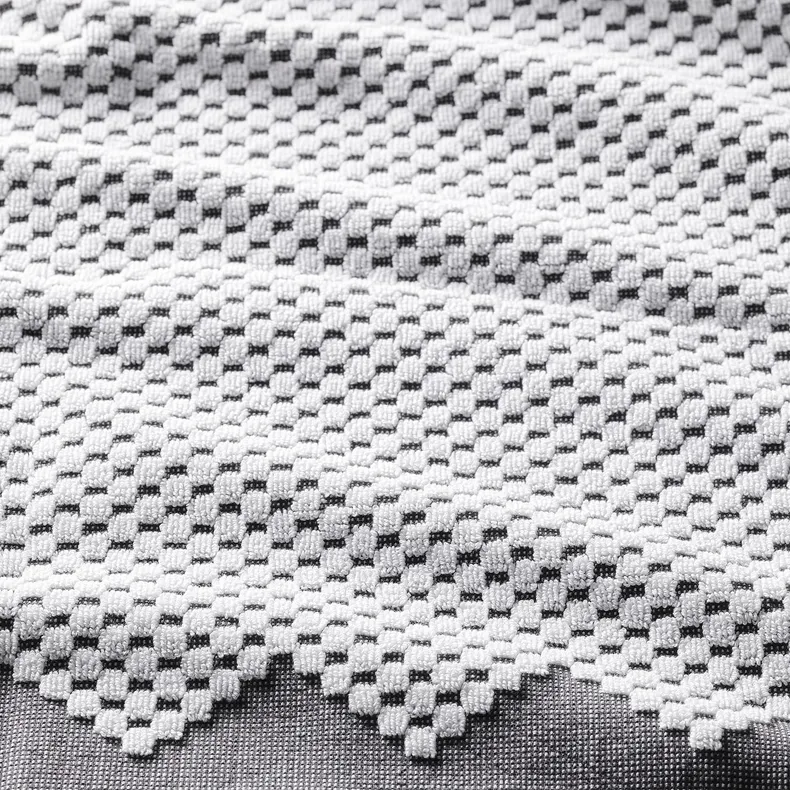 IKEA FJÄLLSTARR ФЬЕЛЛЬСТАРР, банное полотенце, белый / серый, 70x140 см 905.712.17 фото №2