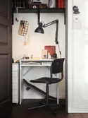 IKEA TORALD ТОРАЛЬД, письменный стол, белый, 65x40 см 904.939.55 фото thumb №3