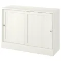 IKEA HAVSTA ХАВСТА, шафа з цоколем, білий, 121x47x89 см 703.886.20 фото thumb №1