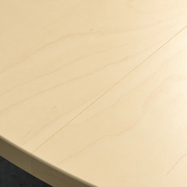 IKEA MITTZON МІТТЗОН, стіл для конференцій, круглий okl береза/білий, 120x75 см 995.139.30 фото №9
