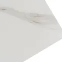 Стол раскладной MEBEL ELITE VICTOR 160-240х90 см, Белый мрамор/Черный фото thumb №12