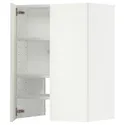 IKEA METOD МЕТОД, навесной шкаф д / вытяжки / полка / дверь, белый / Вальстена белый, 60x80 см 495.073.28 фото thumb №1