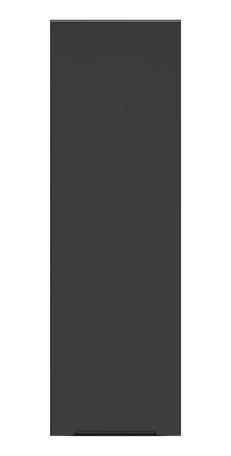 BRW Sole L6 30 см левый верхний кухонный шкаф черный матовый, черный/черный матовый FM_G_30/95_L-CA/CAM фото №1