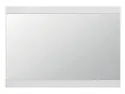 BRW Настенное зеркало Flames 92x66 см белое, белый/высокоглянцевый белый LUS/7/9-BI/BIP фото thumb №1