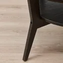 IKEA JAKOBSFORS ЯКОБСФОРС, журнальний столик, темно-коричневий морений дубовий шпон, 80 см 505.151.67 фото thumb №4