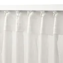 IKEA ÄNGSFRYLE ЭНГСФРЮЛЕ, гардина, 1 шт., белый, 300x300 см 705.692.20 фото thumb №5