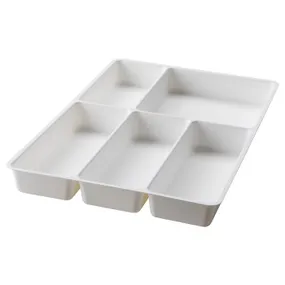 IKEA STÖDJA СТОДЬЯ, лоток для столовых приборов, белый, 31x50 см 501.772.23 фото