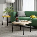 IKEA SONHULT СОНХУЛЬТ, комплект столів, 2 шт, жовтий/під березу 505.785.55 фото thumb №5