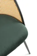 Кухонний стілець HALMAR K508 темно-зелений фото thumb №10