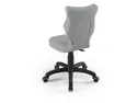 BRW Детский настольный стул серого цвета размер 4 OBR_PETIT_CZARNY_ROZM.4_VELVET_03 фото thumb №3