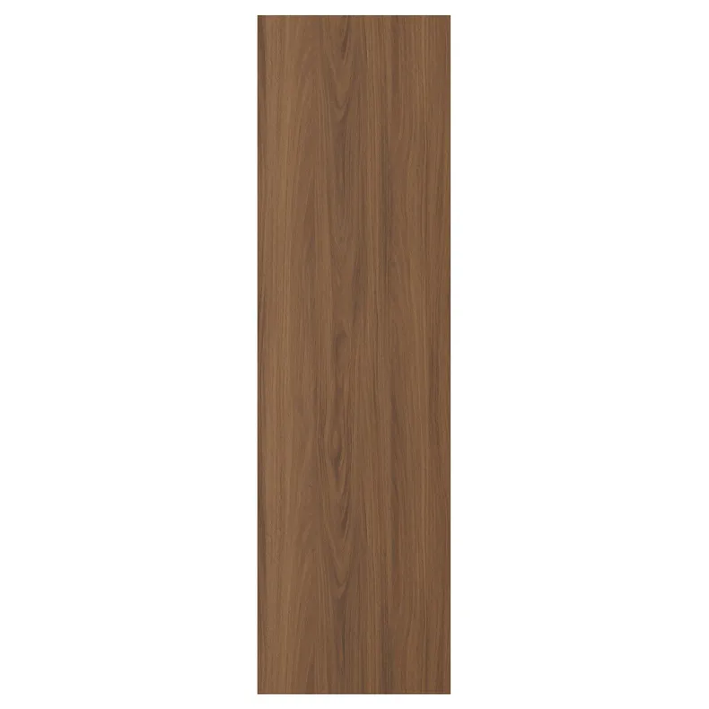 IKEA TISTORP ТІСТОРП, дверцята, коричневий горіх, 40x140 см 905.584.85 фото №1