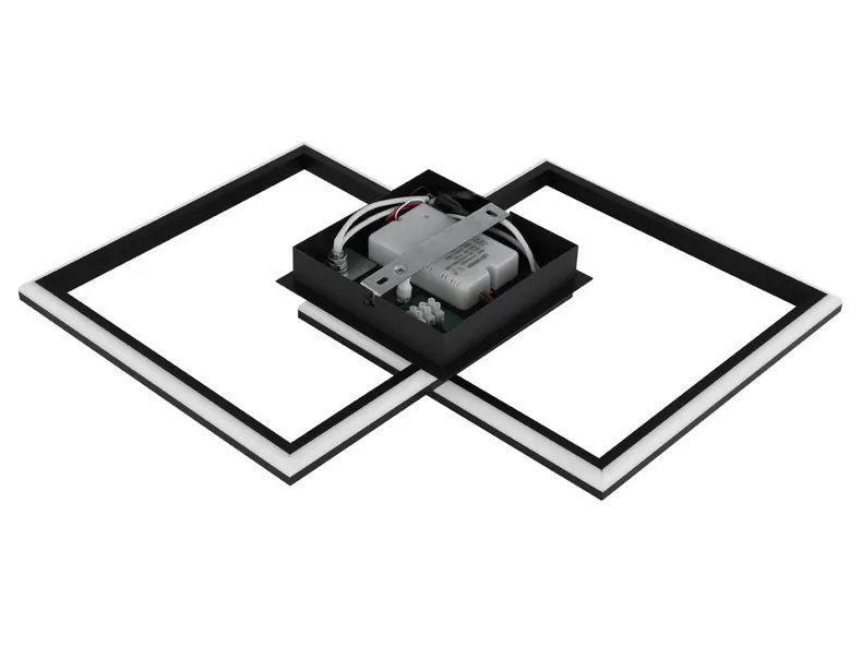 BRW Стельовий світлодіодний світильник Jepp з диммером чорний 091506 фото №5