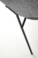 Кухонный стул HALMAR K497 светло-серый фото thumb №10