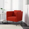 IKEA EKERÖ ЕКЕРЕ, крісло, Скіфтебо помаранчевий 802.628.80 фото thumb №2