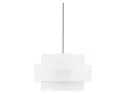 BRW Calisto White 3-точечный подвесной светильник из ткани белого цвета 094983 фото thumb №4