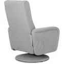 Поворотне масажне крісло MEBEL ELITE SPIKE 2, тканина: Сірий фото thumb №13