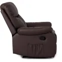 Масажне крісло MEBEL ELITE INTER, екошкіра: Коричневий фото thumb №9