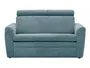 BRW Двомісний диван-ліжко Larida з коробкою з велюрової тканини бірюзового кольору, Poso 26 Бірюза SO2-LARIDA-2FBK-GA2_BA41FE фото