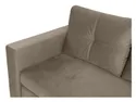 BRW Двухместный диван Bunio III раскладной диван с контейнером, коричневый SO2-BUNIO_III-2FBK-G2-PAROS_3 фото thumb №7