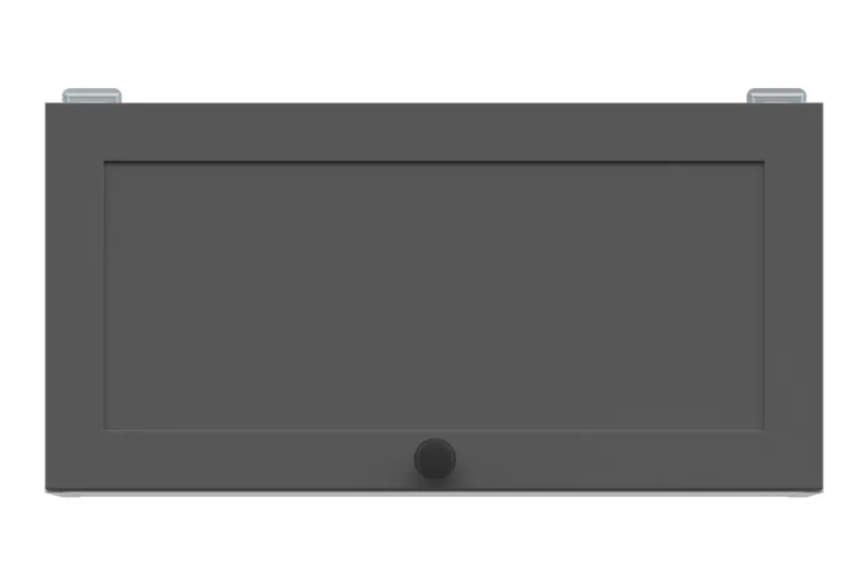 BRW Кухонна шафа Junona Line 60 см з відкидним верхом графіт, білий/графіт GO/60/30-BI/GF фото №1