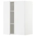IKEA METOD МЕТОД, навісна шафа з полицями / 2 дверцят, білий / РІНГХУЛЬТ білий, 60x80 см 794.582.89 фото thumb №1