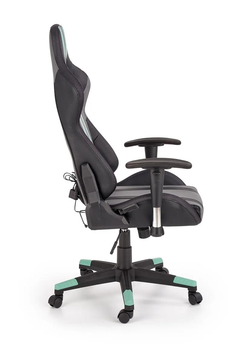 Крісло комп'ютерне геймерське HALMAR FACTOR з світлодіодною підсвіткою, різнокольорове фото №9