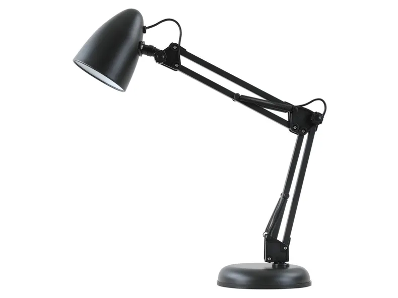 BRW Металлическая настольная лампа Notari черного цвета 093410 фото №1