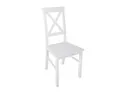 BRW Алла 4 дерев'яний стілець білий, білий TXK_ALLA_4-TX098-1-TK0 фото thumb №1