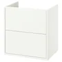 IKEA HAVBÄCK ХАВБЭКК, шкаф для раковины с ящиками, белый, 60x48x63 см 905.317.64 фото