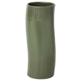IKEA FRÖDD ФРЕДД, ваза, темно-зелений, 21 см 605.818.21 фото