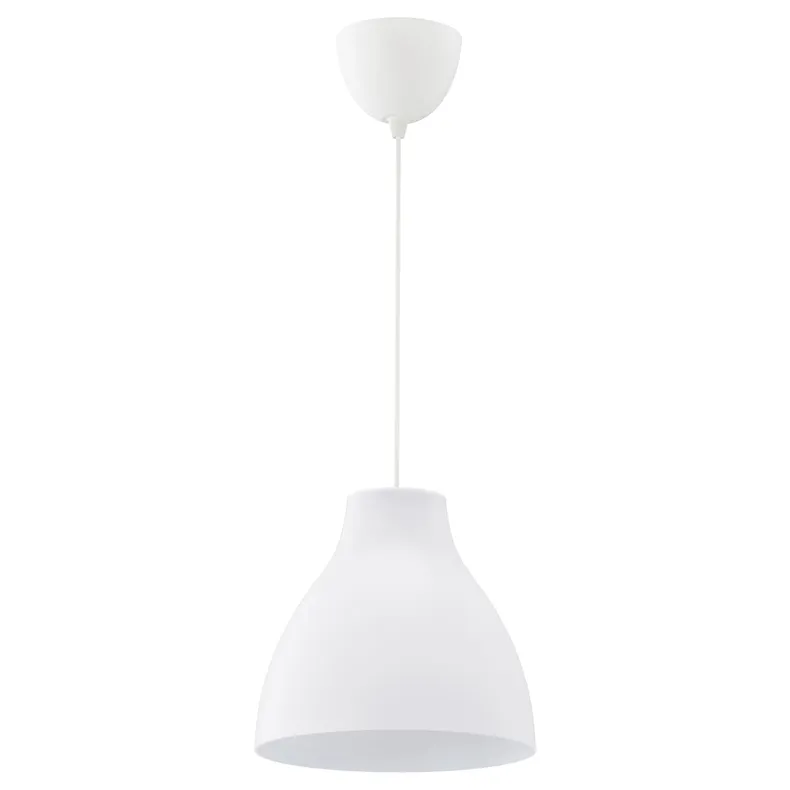 IKEA MELODI МЕЛОДІ, підвісний світильник, білий, 28 см 603.865.27 фото №1
