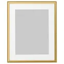 IKEA SILVERHÖJDEN СІЛВЕРХОЙДЕН, рамка, золотавий, 40x50 см 303.704.05 фото thumb №1